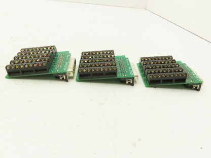 Allen Bradley 2090-U3BB-DM44 Control Interface Breakout Board Lot of 3