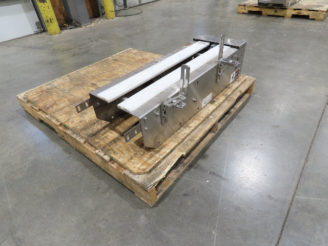 Arrowhead 12" Tabletop Stainless Bottle Conveyor 36" Infeed Idler Section
