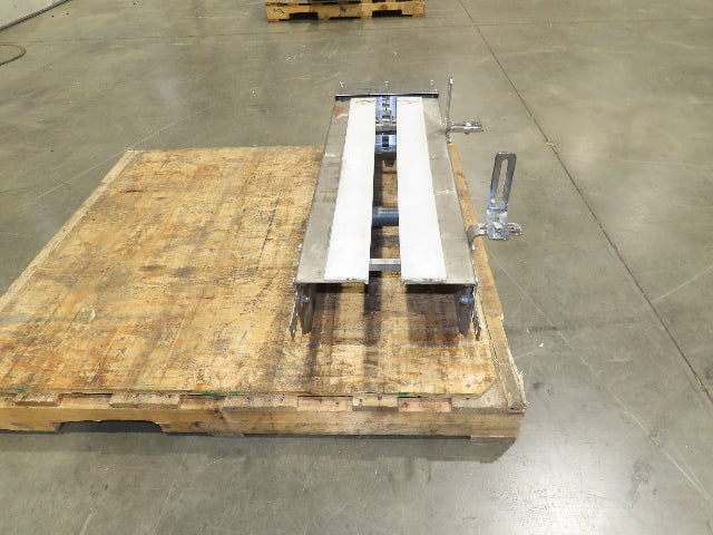 Arrowhead 12" Tabletop Stainless Bottle Conveyor 36" Infeed Idler Section