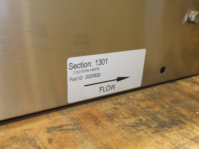Arrowhead 12" Tabletop Stainless Bottle Conveyor 36" Infeed Idler Section