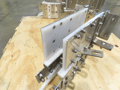 Arrowhead 3.25" Tabletop Belt Stainless Bottle Conveyor 12" Adj Diverter Section