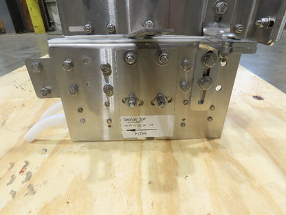 Arrowhead 3.25" Tabletop Belt Stainless Bottle Conveyor 12" Adj Diverter Section