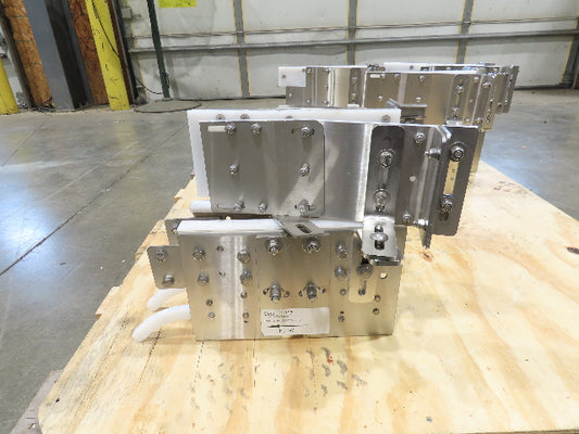 Arrowhead 3.25" Tabletop Belt Stainless Bottle Conveyor 12" Adj Diverter Section