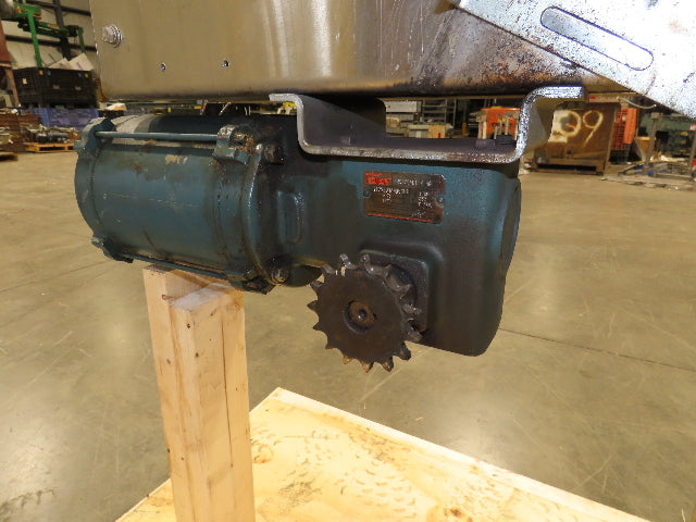 7.5" Tabletop Belt Stainless Bottle Conveyor 24" Drive Section 460V 3PH