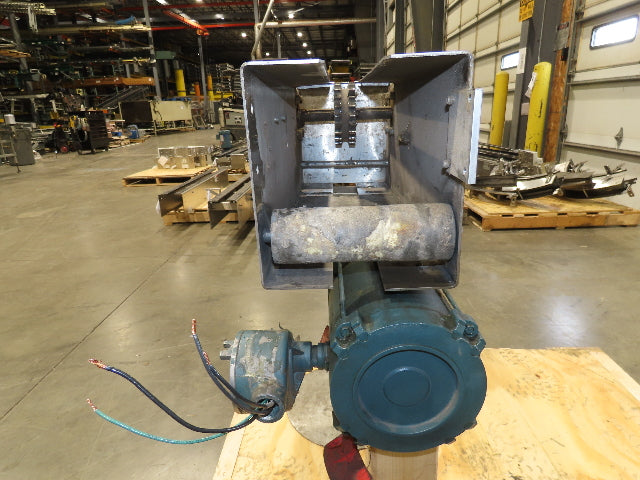 7.5" Tabletop Belt Stainless Bottle Conveyor 24" Drive Section 460V 3PH