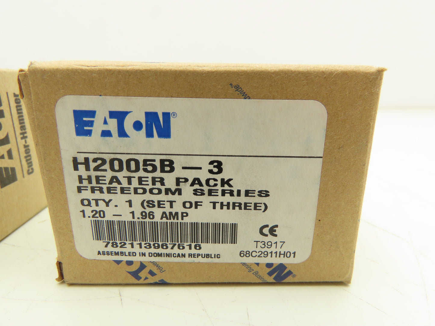 Eaton H2005B-3 Circuit Breaker Overload Relay Heater Coil Lot of 3 Boxes