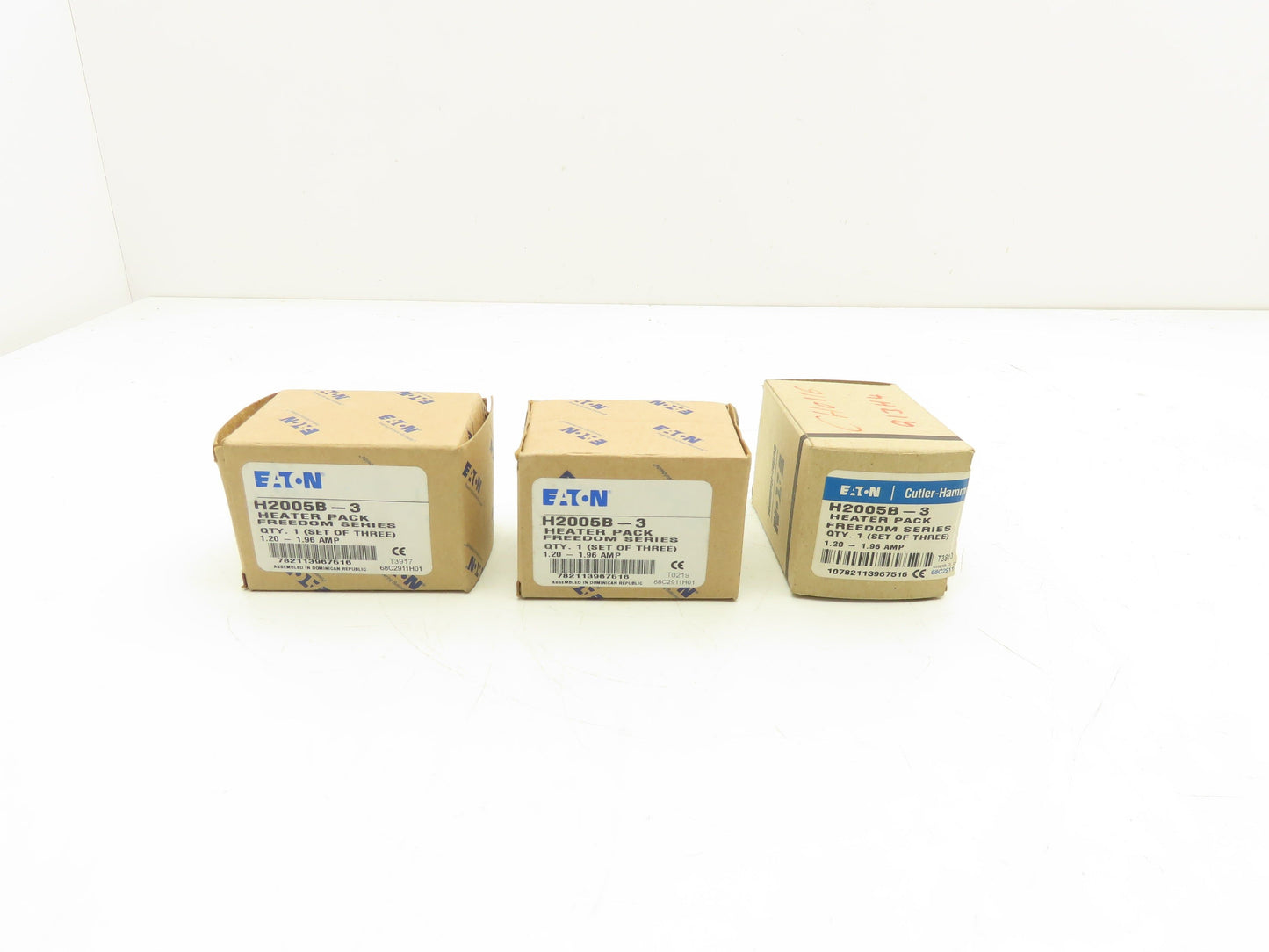 Eaton H2005B-3 Circuit Breaker Overload Relay Heater Coil Lot of 3 Boxes