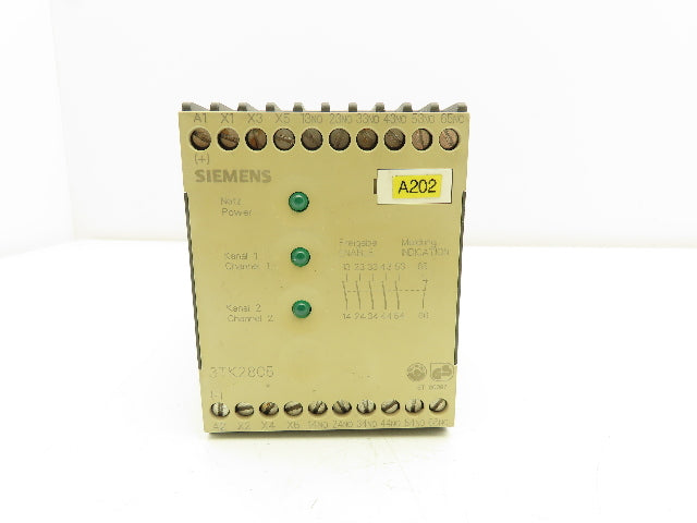 Siemens 3TK2805-0BB4 Combination Safety Relay 24VDC 5 NO Contacts