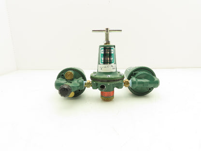 Lincoln 600104 Pneumatic Filter Regulator Lubricator Assembly 1/4" NPT