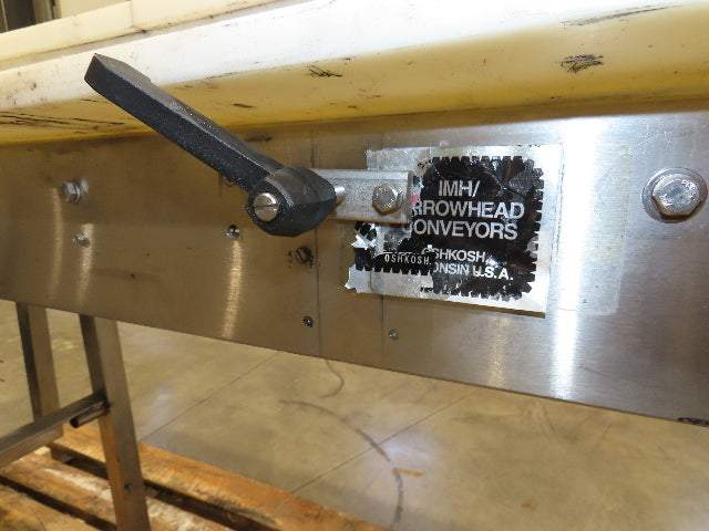 Stainless Bottle Conveyor Can Coder Diverter 3.25" Tabletop 3-Belt 460V Drive