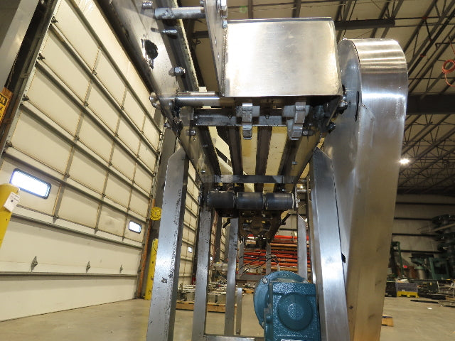 Stainless Bottle Conveyor Can Coder Diverter 3.25" Tabletop 3-Belt 460V Drive