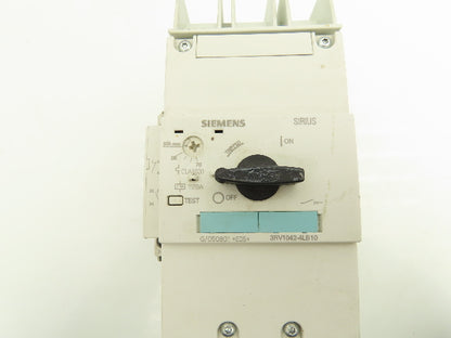 Siemens 3RV1042-4LB10 Motor Starter Circuit Breaker Contactor 90A 600V 3PH