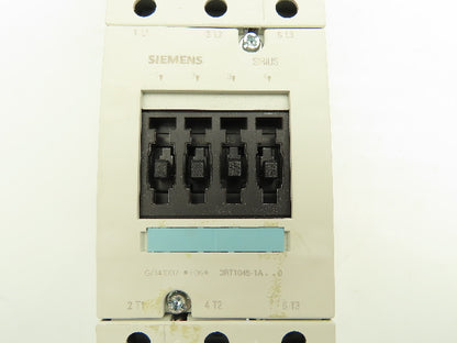 Siemens 3RV1042-4LB10 Motor Starter Circuit Breaker Contactor 90A 600V 3PH