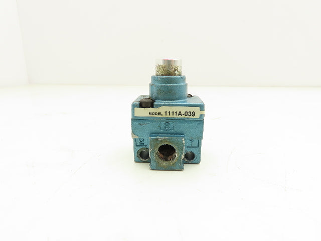 MAC 1111A-039 3-Way Solenoid Valve 1/8" NPT