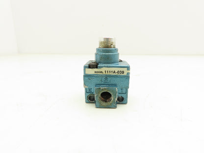 MAC 1111A-039 3-Way Solenoid Valve 1/8" NPT