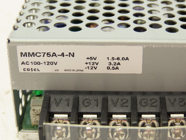 Cosel MMC75A-4-N PLC Power Supply Module 120V