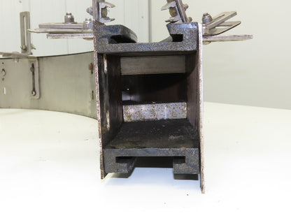 3.25" Tabletop Belt Stainless Bottle Conveyor 90° Curve Section 36"