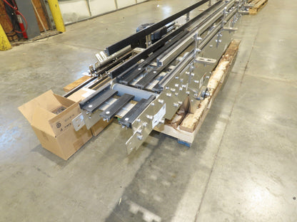Arrowhead 7.5" Mattop Belt Stainless Bottle Conveyor 16'L 460V 3PH  -NEW-