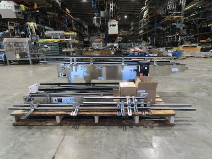 Arrowhead 7.5" Mattop Belt Stainless Bottle Conveyor 16'L 460V 3PH  -NEW-