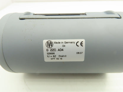 Baumer G220A04 Rotary Counter Timer 6 Counts Per Rotation 25 Pin Type