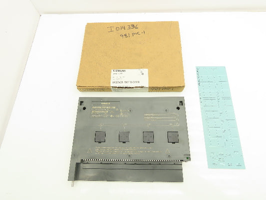 Siemens 6ES7 431-1KF10-0AB0 Simatic S7 Analog Input Module Ver 06