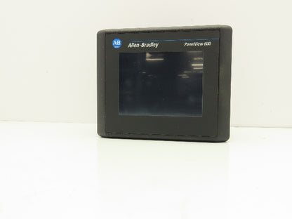Allen Bradley 2711-T6C15L1 PanelView 600 Touch Screen PLC HMI SER B Frn 4.46