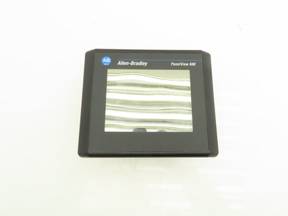Allen Bradley 2711-T6C15L1 PanelView 600 Touch Screen PLC HMI SER A Frn 4.20