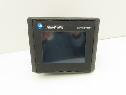 Allen Bradley 2711-T6C15L1 PanelView 600 Touch Screen PLC HMI SER B Frn 4.46