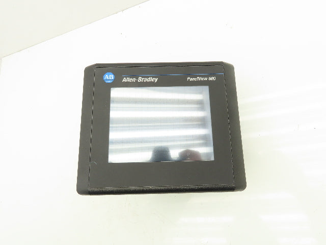 Allen Bradley 2711-T6C15L1 PanelView 600 Touch Screen PLC HMI SER B Frn 4.46