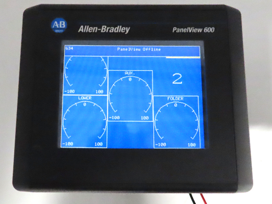 Allen Bradley 2711-T6C15L1 PanelView 600 Touch Screen PLC HMI SER B Frn 4.46