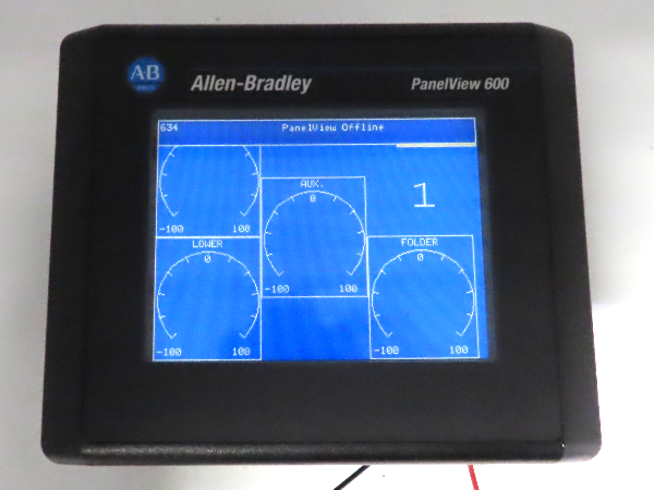 Allen Bradley 2711-T6C15L1 PanelView 600 Touch Screen PLC HMI SER B Frn 4.46