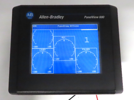 Allen Bradley 2711-T6C15L1 PanelView 600 Touch Screen PLC HMI SER B Frn 4.46