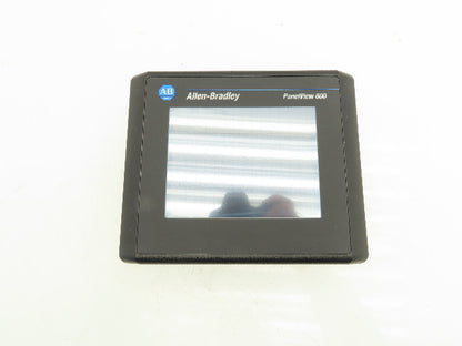 Allen Bradley 2711-T6C15L1 PanelView 600 Touch Screen PLC HMI SER B Frn 4.46