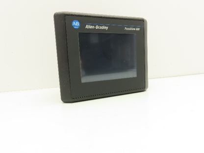 Allen Bradley 2711-T6C15L1 PanelView 600 Touch Screen PLC HMI SER B Frn 4.46