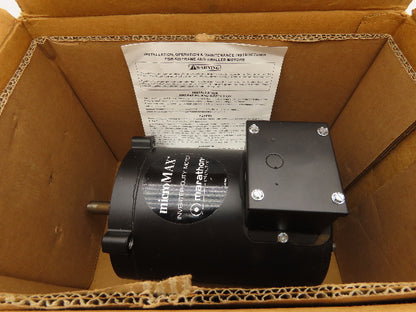 Marathon 56H17T2018A MicroMax Inverter Duty AC Motor 0.5Hp 1725rpm 230/460V 56C