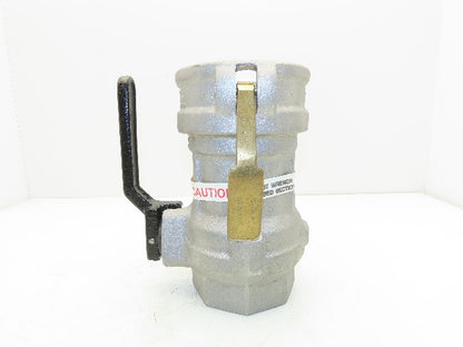 Civacon 1711D-AL30 3"x 4" Kamvalok Quick Coupler Dry Disconnect Buna-N Seal FNPT