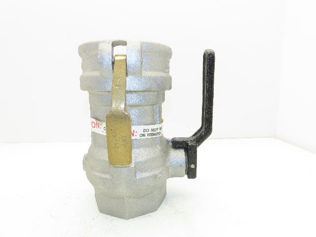 Civacon 1711D-AL30 3"x 4" Kamvalok Quick Coupler Dry Disconnect Buna-N Seal FNPT