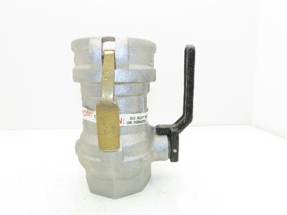 Civacon 1711D-AL30 3"x 4" Kamvalok Quick Coupler Dry Disconnect Buna-N Seal FNPT