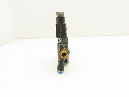 Festo MFH-3-1/8 Pneumatic 3/2 Solenoid Valve 1/8" NPT 24VDC