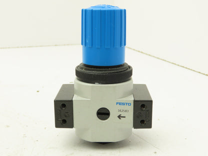 Festo LR-1/4-D-7-MINI Pressure Regulator Gauge 1600l/min 1/4" NPT
