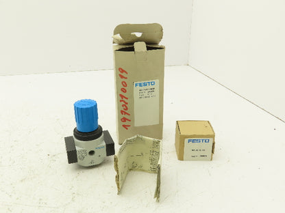 Festo LR-1/4-D-7-MINI Pressure Regulator Gauge 1600l/min 1/4" NPT