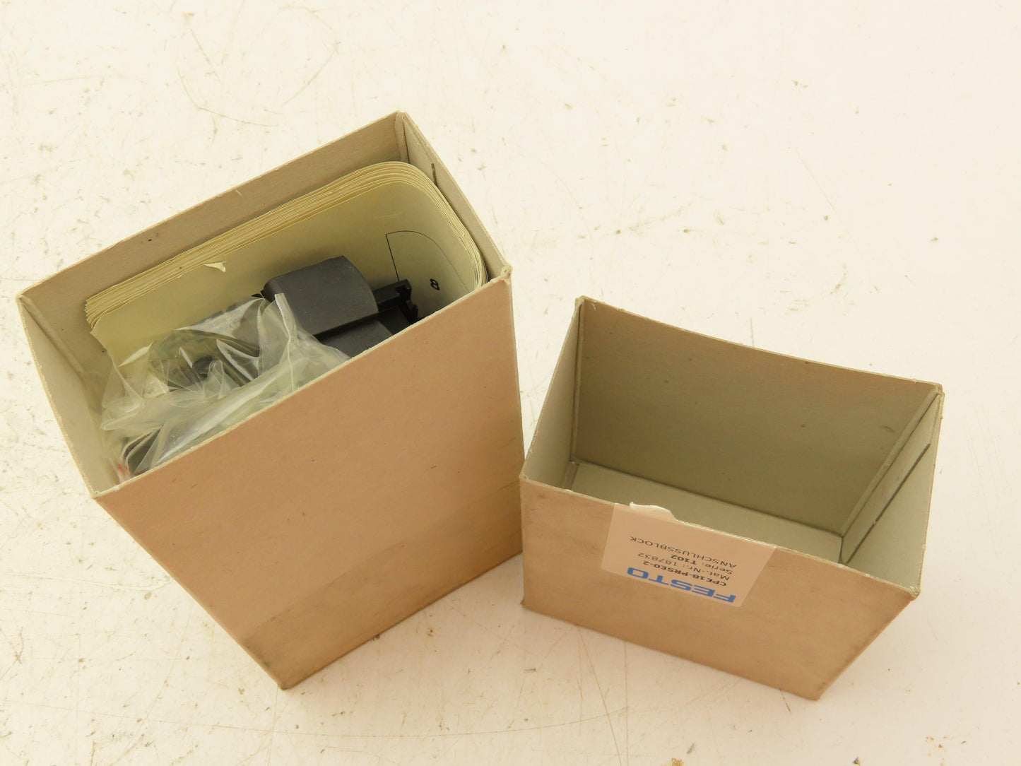 Festo CPE18-PRSEO-2 Pneumatic 2-Station Manifold Block G1/2" Ports