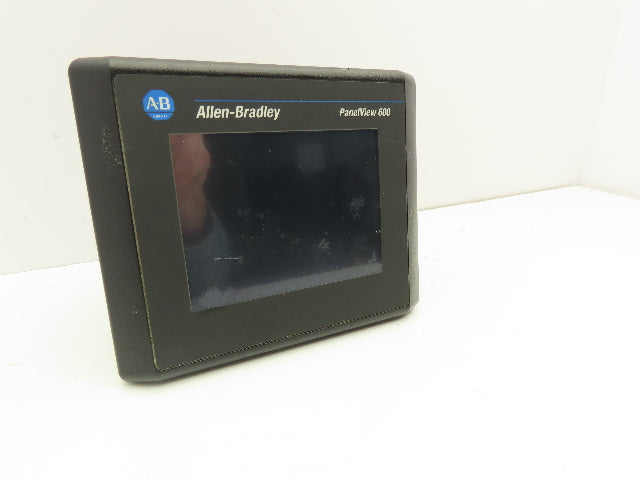 Allen Bradley 2711-T6C16L1 PanelView 600 Touch Screen PLC HMI SER B Frn 4.48