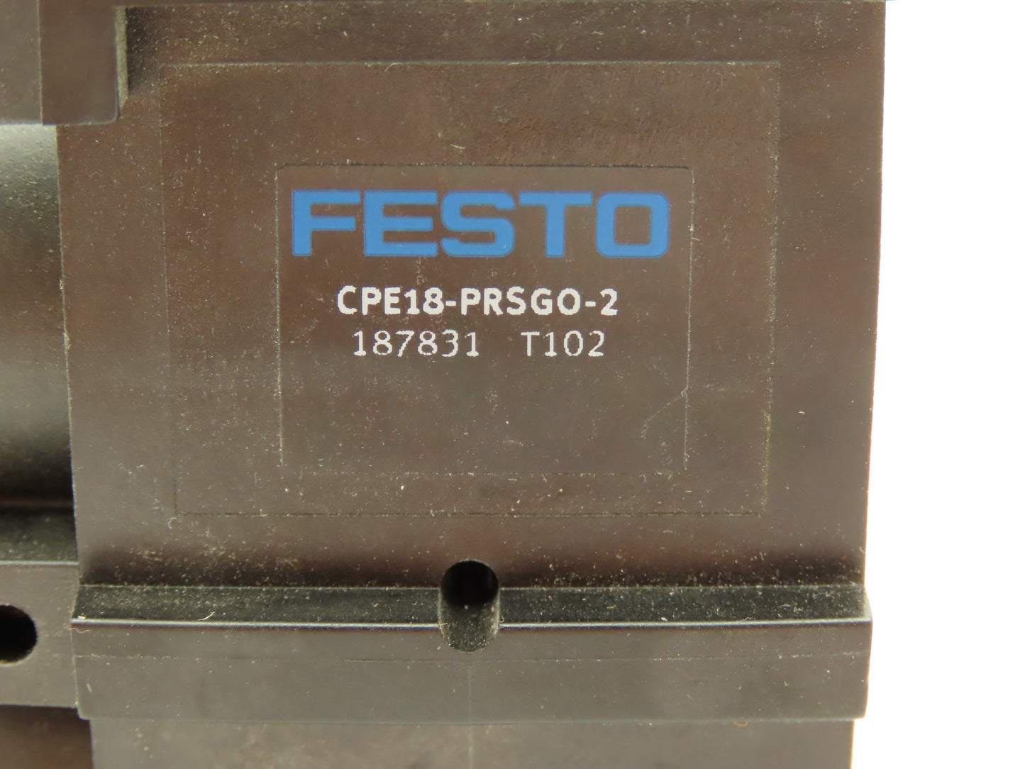 Festo CPE18-PRSGO-2 Pneumatic 2-Station Manifold Connection Block G1/2" Ports