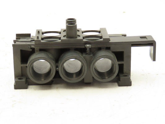 Festo CPE18-PRSGO-2 Pneumatic 2-Station Manifold Connection Block G1/2" Ports