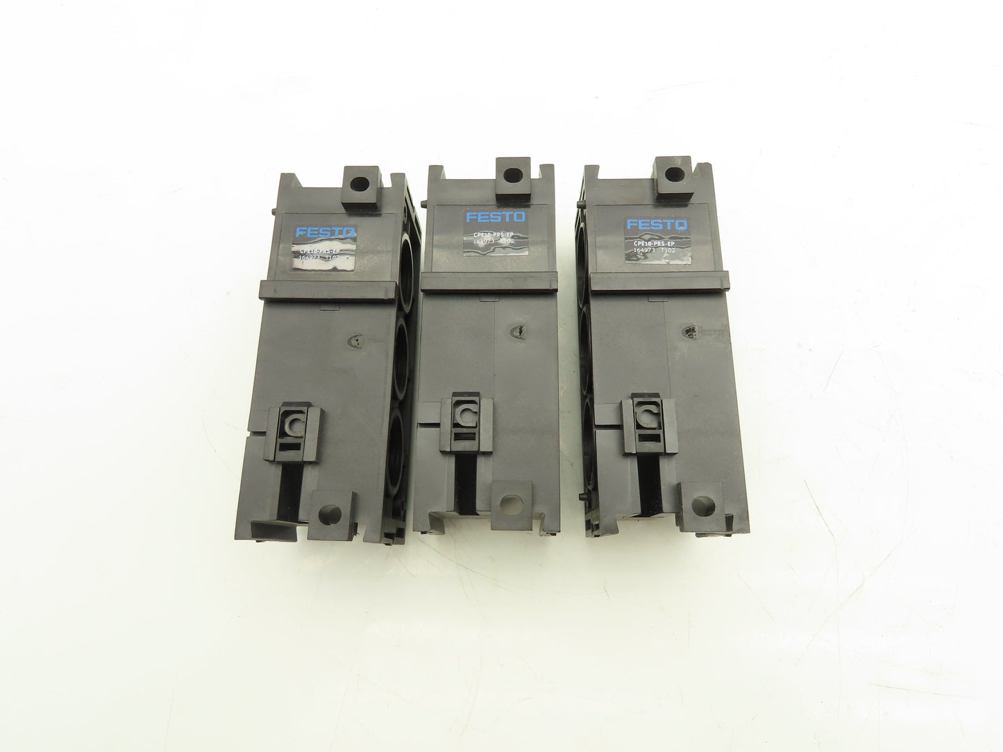 Festo CPE18-PRS-EP Manifold End Block Lot of 3