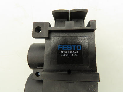 Festo CPE18-PRSGO-2 Pneumatic 2-Position Manifold Connection Block