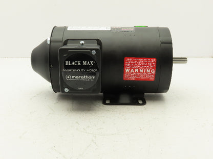 Marathon Electric 56H17T5302E Black Max AC Motor 1Hp 1750rpm 230/460V 3PH 56C