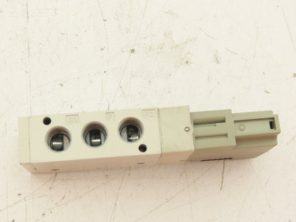 SMC SYJ7123-5DO-01F 5-Port Solenoid Valve 24VDC 1/8" Ports