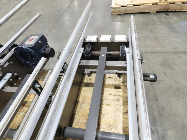 Arrowhead 12" Mattop Belt Stainless Bottle Conveyor 10'L 460V 3PH -NEW- No Motor